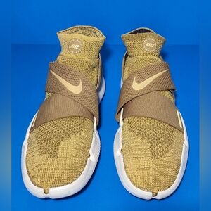 Nike Mens Free RN Motion FK 942840-201 Men's Gold  Running-training Shoes Sz 13
